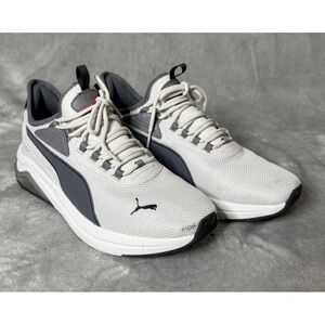 PUMA Amplifier Slip On SZ 11 Cool Light Dark Gray Sneakers‎ Mens Shoes 396867
